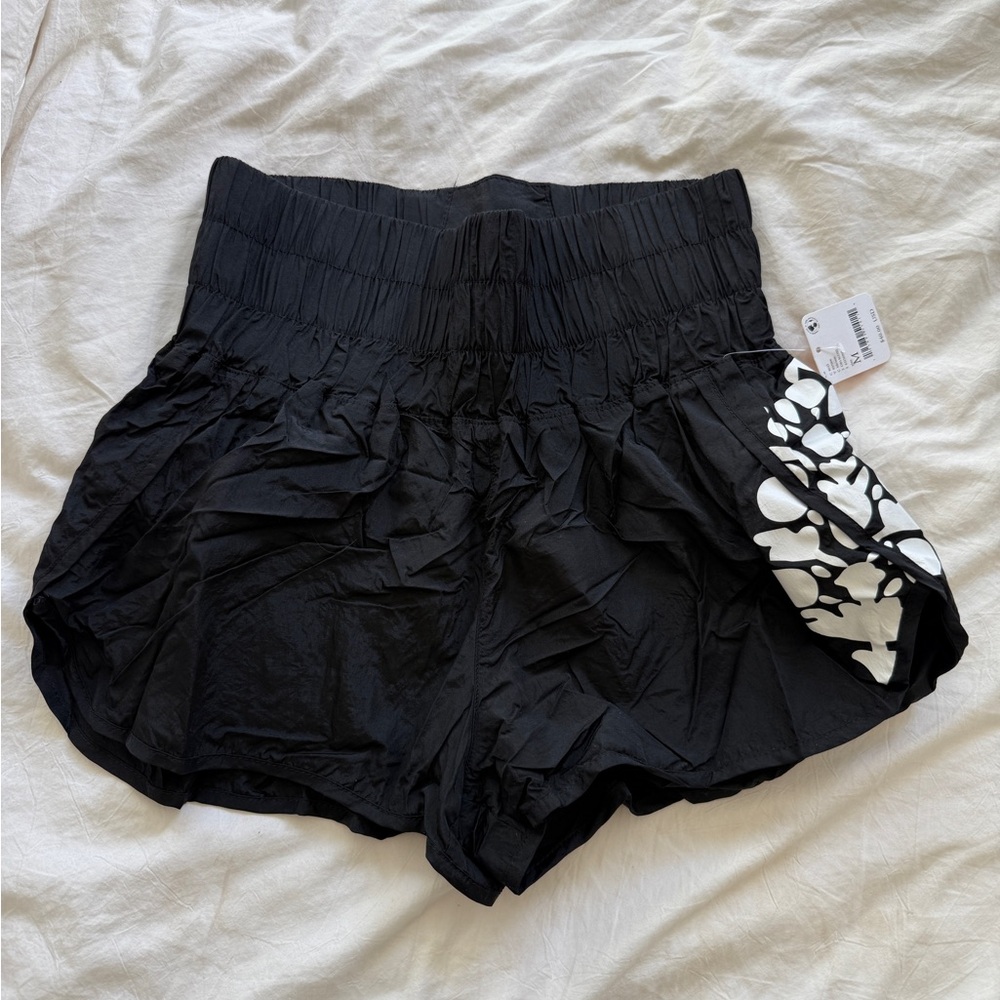 FP Movement The Way Home Shorts - Black and White